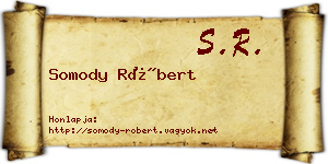 Somody Róbert névjegykártya